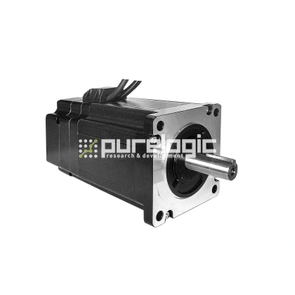 Двигатель шаговый с энкодером и тормозом CS-M234120B фото