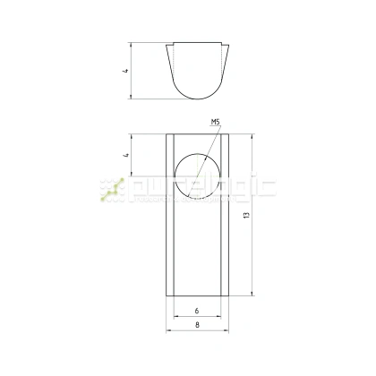 Гайка Т-образная 20TH5 фото