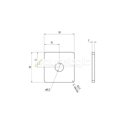 Пластина 3030EGJ-M8 фото