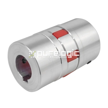 Муфта алюминиевая AL-1966-16-19 (98shA, 1ax2) фото