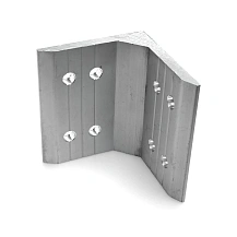 Угловой соединитель E50100-80x8