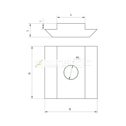 Сухарь пазовый 20HM5 фото