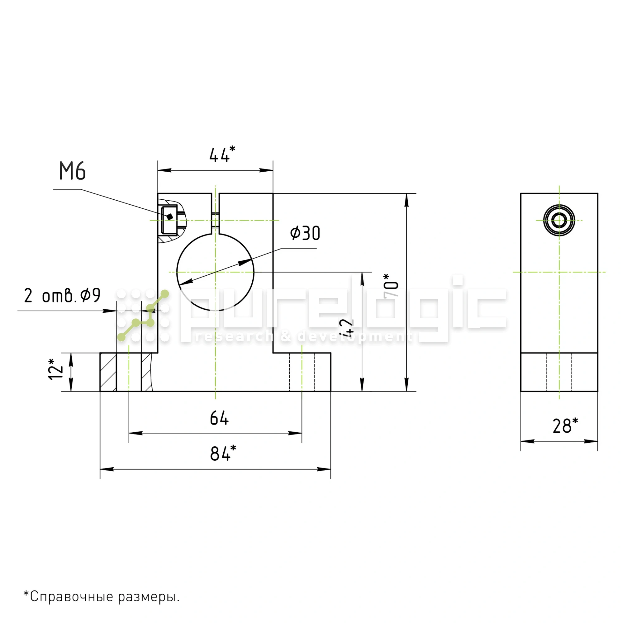 Держатель вала SH30 383 Держатель вала SH30 фото