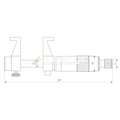 Микрометр внутренний IM-075 6 164 Микрометр внутренний IM-075 фото