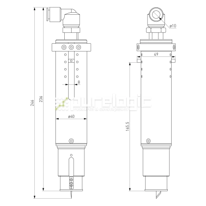 Осциллирующий нож пневматический SRT91202 фото