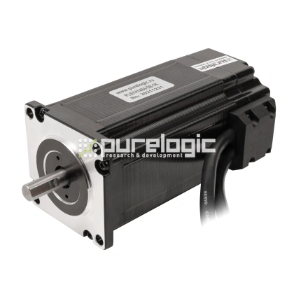 Двигатель шаговый с энкодером PL57H1404-D8-1K фото