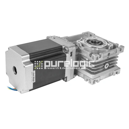 Двигатель шаговый с редуктором PL86WG118-40 фото