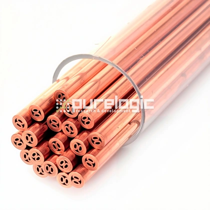 Электрод латунный многоканальный 2.5*400мм фото