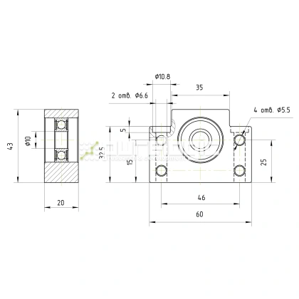 Опора ШВП BSS BF12-C7 1 359 Опора ШВП BSS BF12-C7 фото