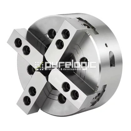 Патрон токарный 4-х кулачковый 4H-12 A8 фото