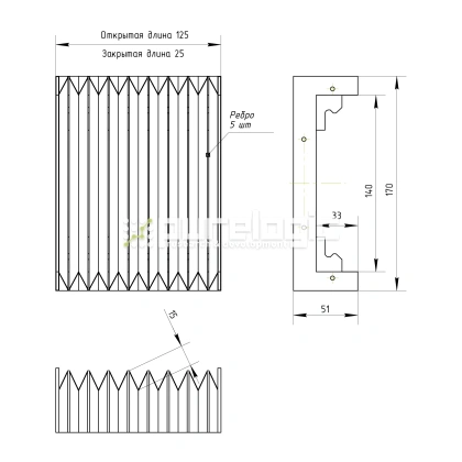 Гофрозащита DCV-T11-100 фото