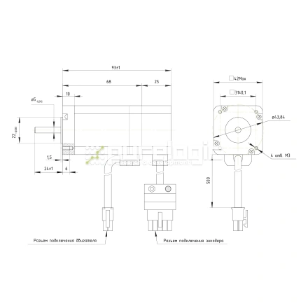 Серводвигатель PL42S0230-D5 фото