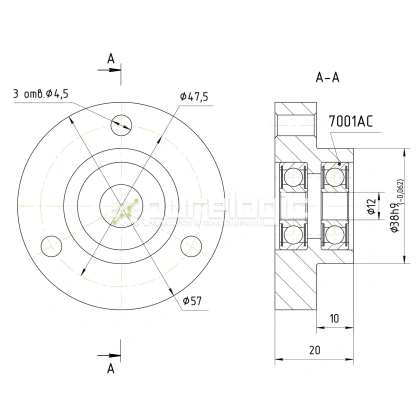 Опора винта PL-FK-12 фото