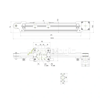 Комплект модуля перемещения PLLM-51-1 фото
