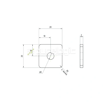Пластина 2020EGJ-M6 фото