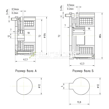Тормоз электрический WSDZ1-4-24 фото