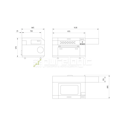 Лазерный станок REINER LP750-100W фото
