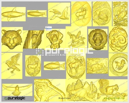 3D модели (Животные) 1 3D модели (Животные) фото