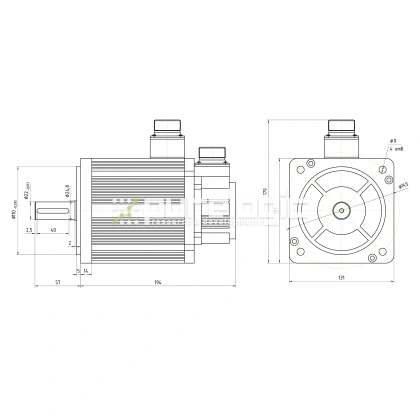 Серводвигатель 130ST-M07725 фото