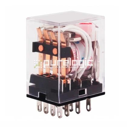 Реле электромагнитное HH54P-L-4Z-24 174 Реле электромагнитное HH54P-L-4Z-24 фото