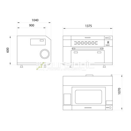 Лазерный станок REINER LH960-60W фото