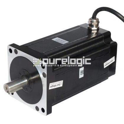 Двигатель шаговый PL86H151-D14K-IP64 фото