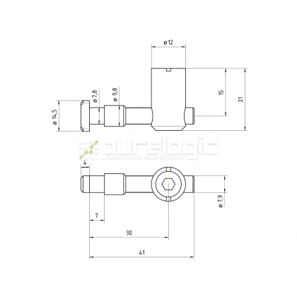 Пазовый соединитель 30MSZ фото