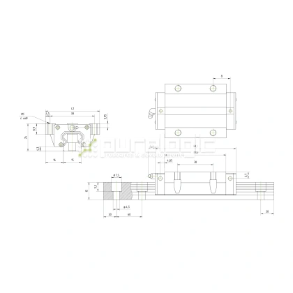 Модуль опорный HSAC GHW15CC фото