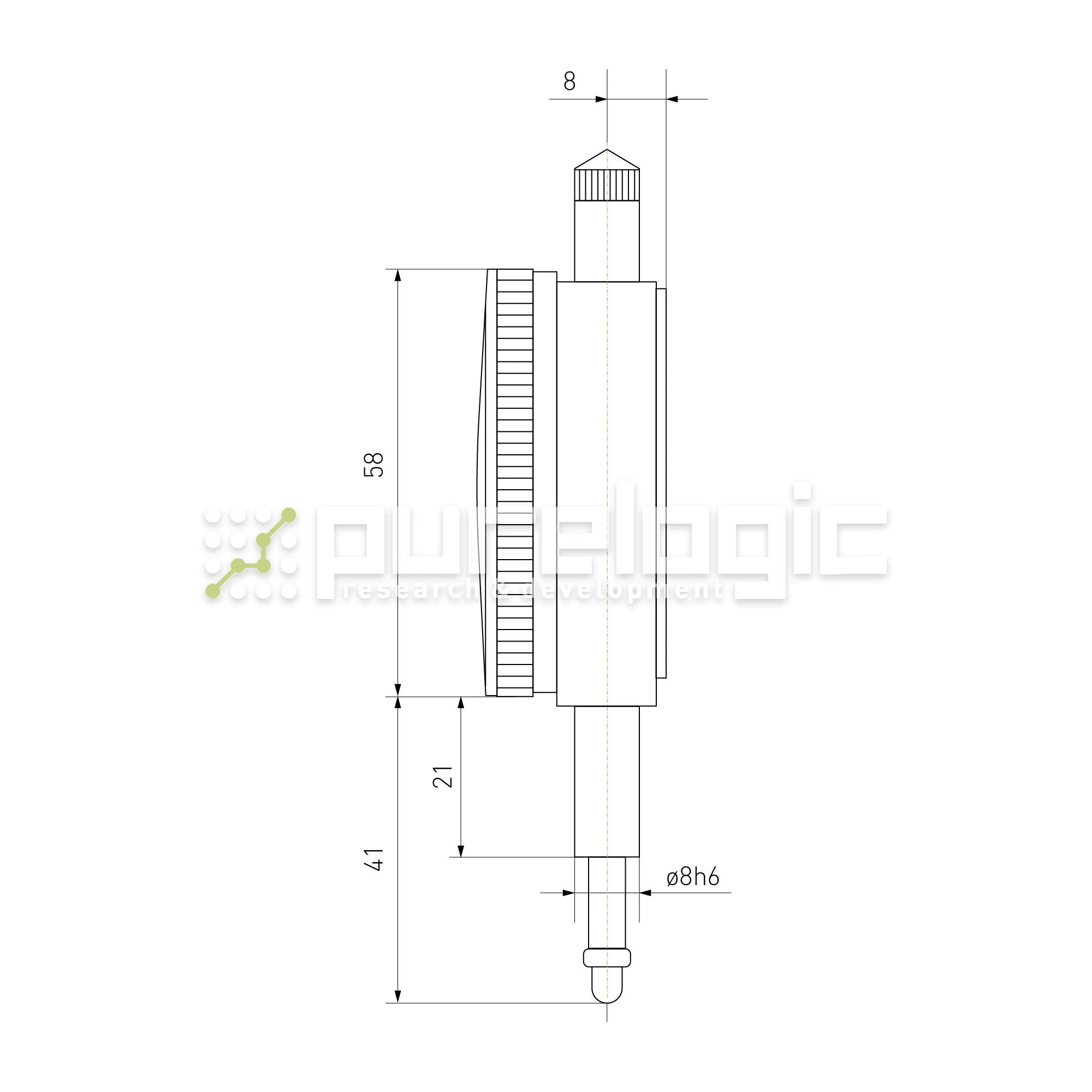Индикатор циферблатный DI-10 2 972 Индикатор циферблатный DI-10 фото