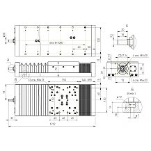 Модуль линейного перемещения PLLM-61H-10750