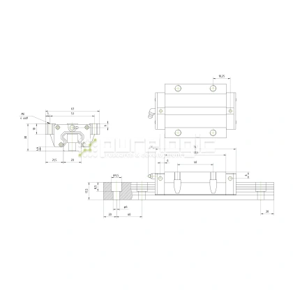 Модуль опорный HSAC GHW20CC фото