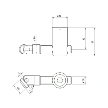 Пазовый соединитель 30MSX-A