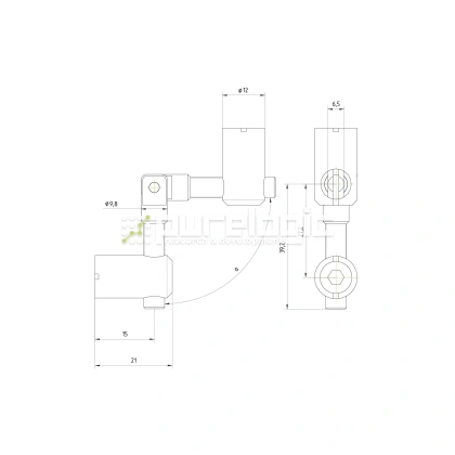 Пазовый соединитель 30MSD-B фото