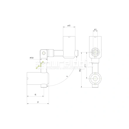 Пазовый соединитель 30MSD-B фото