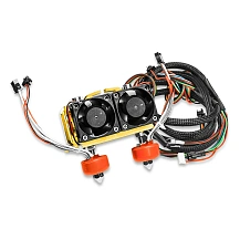 Экструдер в сборе двойной 3D-EHD-01-1.7-0.4