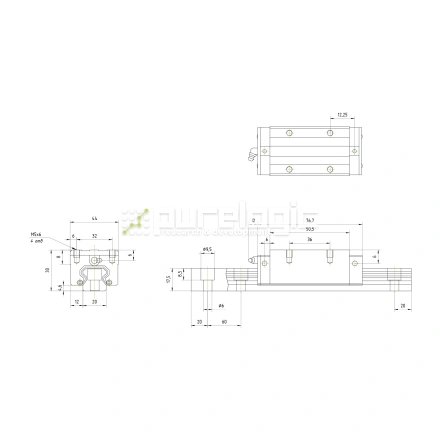 Модуль опорный HSAC GHH20CA фото