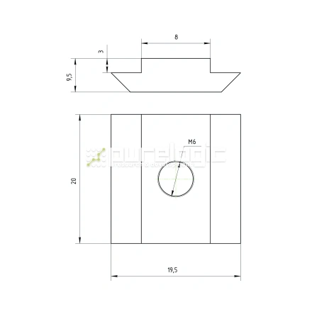 Сухарь пазовый 40HM6 фото