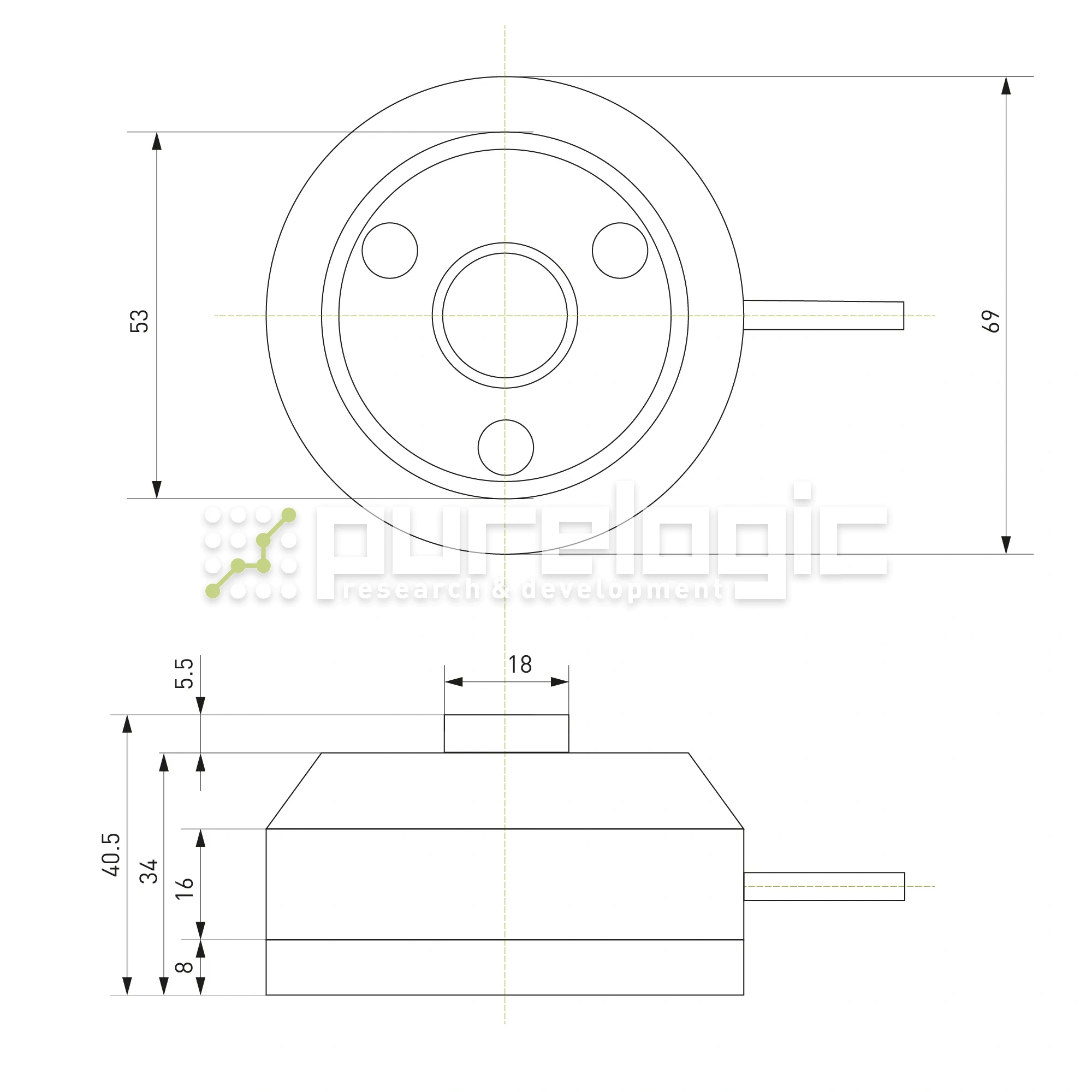 Датчик высоты инструмента ZHTLS-02 2 966 Датчик высоты инструмента ZHTLS-02 фото