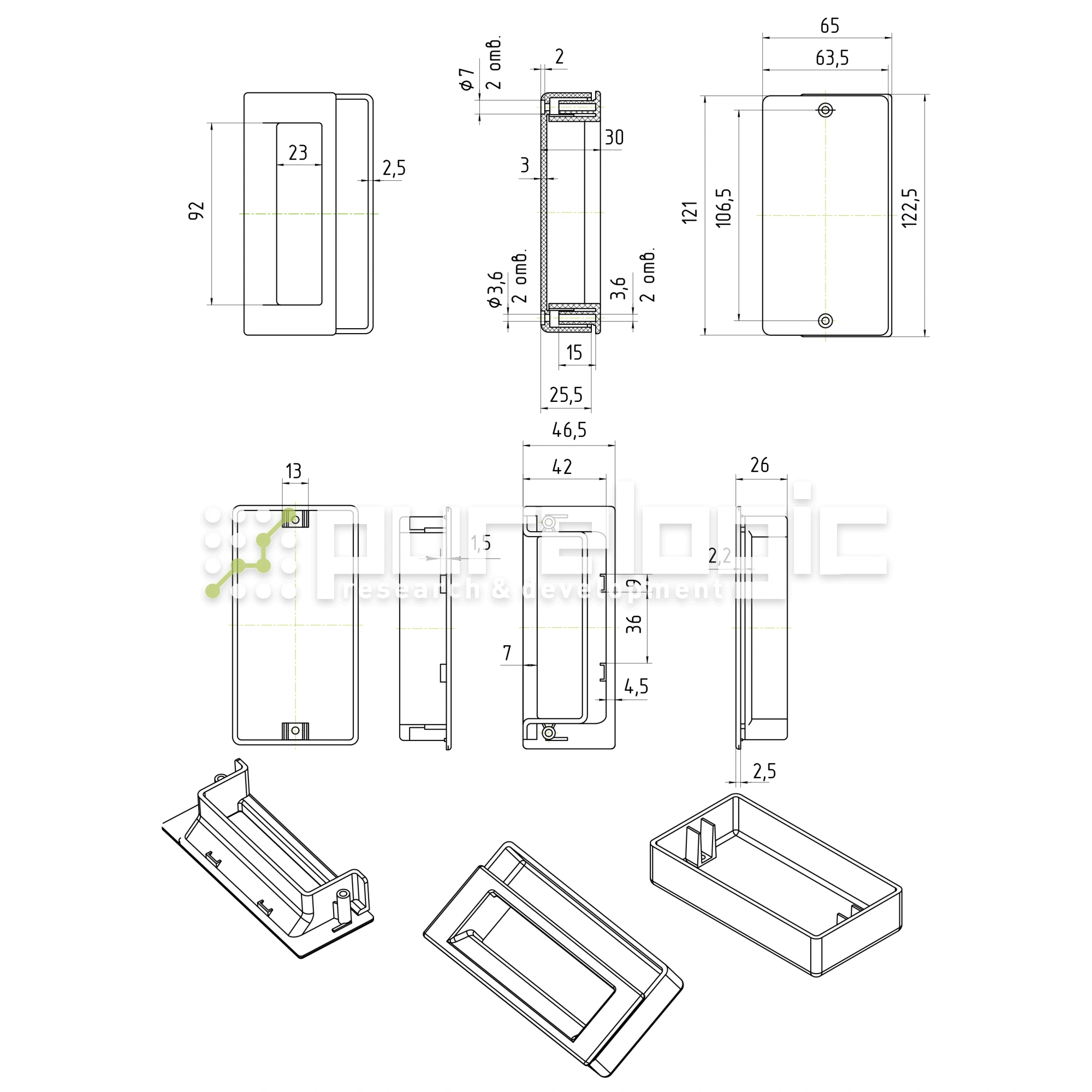 Ручка чашечная 500107 431 Ручка чашечная 500107 фото