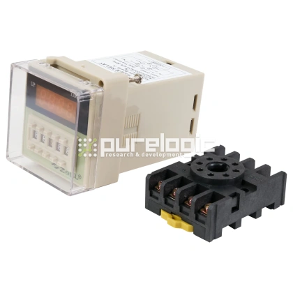 Цифровой таймер HF4-RC41B + разъем SHX02 фото