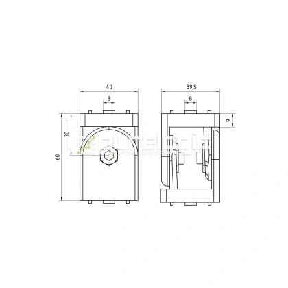 Подвижный кронштейн 40JL-A фото