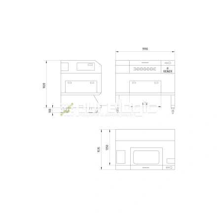 Лазерный станок REINER LH1490-150W фото