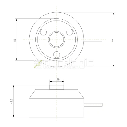 Датчик высоты инструмента ZHTLS-02 фото