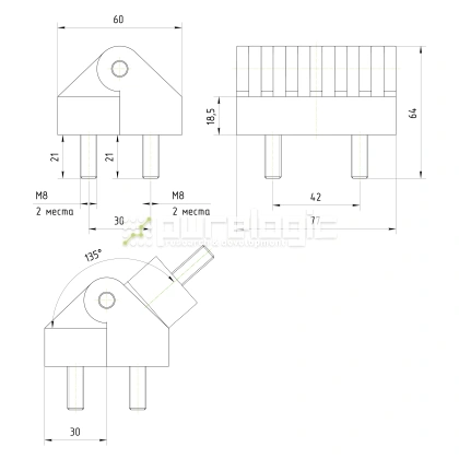 Петля 400103 1 372 Петля 400103 фото
