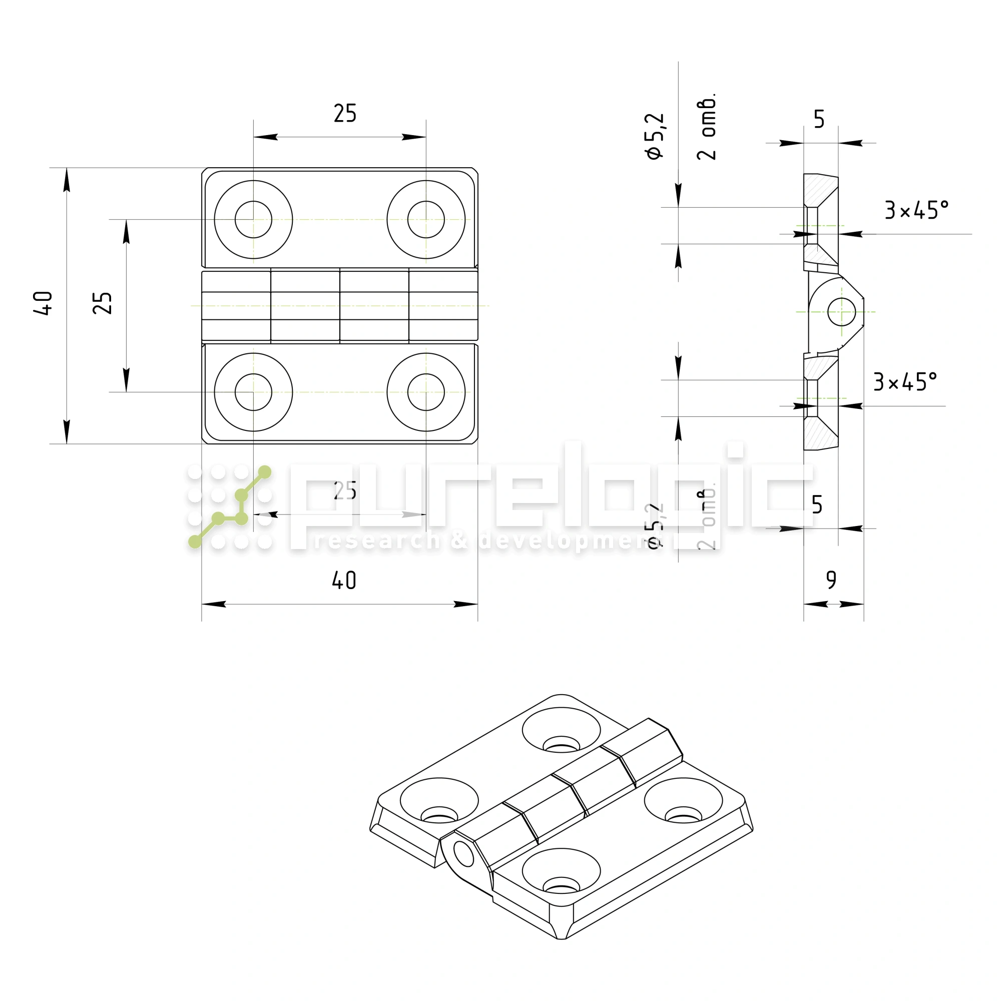 Петля 400111 606 Петля 400111 фото