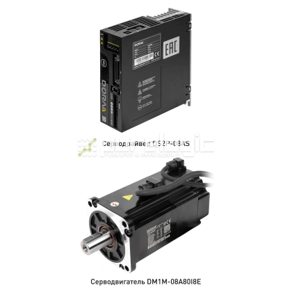 Комплект сервопривода DM1M-08A80I8E фото