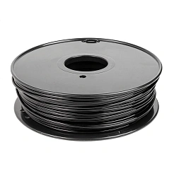 Пластиковая нить черная 3D-PLA3.0-BLK-1