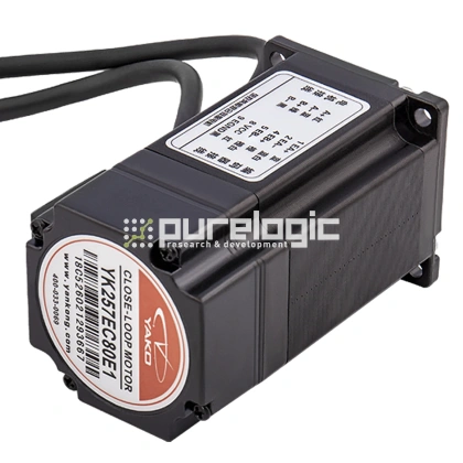 Двигатель шаговый с энкодером YK257EC80E1 фото