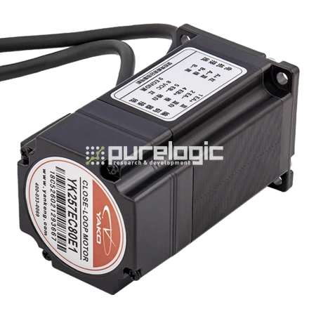 Двигатель шаговый с энкодером YK257EC80E1 фото