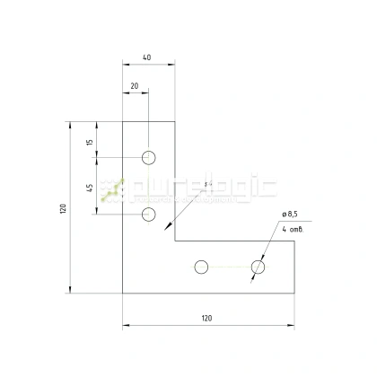 Косынка жесткости 45LB фото